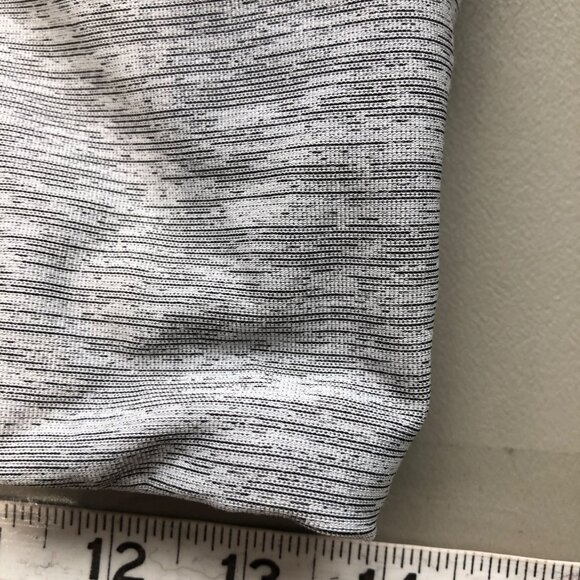 Avia Leggings Activewear Womens Medium 8-10 Grey White Pants Workout Gym Running - Picture 3 of 6